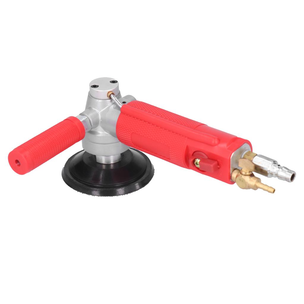 Pneumatic Water Mill 4in Injection Polisher Air Sander for Auto Body Work Grinding Tool