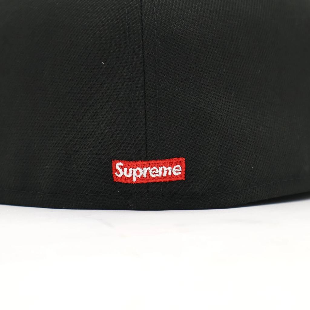 Supreme Screw Ball S Logo New Era Black