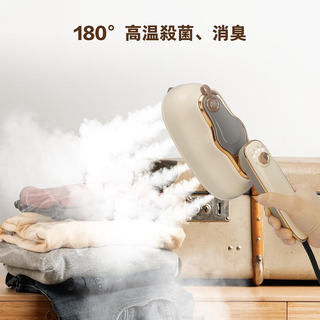 Iron Steam Iron 200ML Large Capacity Water Tank Clothes Steamer 4 Levels Steam Volume Adjustment Iron Steam 1200W High Temperature Handy Iron Rotation