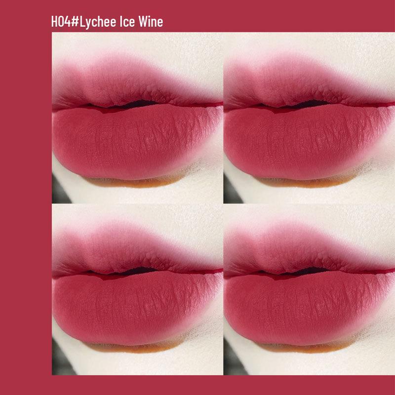 HERORANGE Velvet Matte Lip Glaze - Rich Pigment in Milk Tea Shade