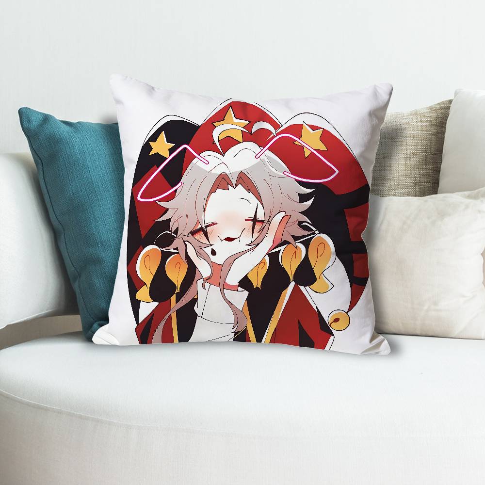 The FFreak CCircussS Anime Celebrity Merchandise AllMatch Printed Pillow Case Sofa Car Office Room Decoration Protector