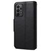 DENIOR For Samsung Galaxy A23 4G/A23 5G (Global Version) Leather Case Cowhide Texture Wallet Cover