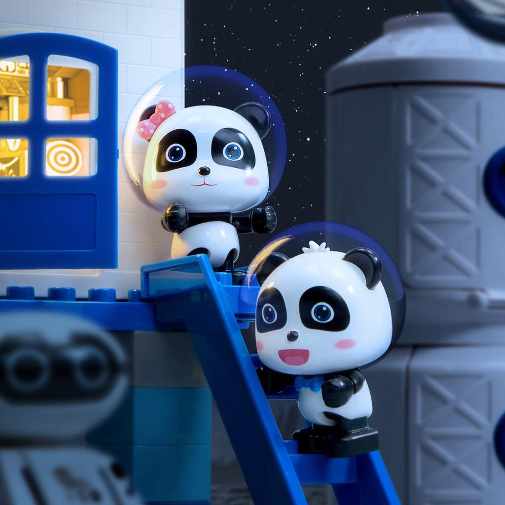 BabyBus Kiki & Miu-Miu Figure, Panda, Educational Toy for Babies and Kids, Ages 0, 1, 2, and 3, Birthday Gift, Baby Bus