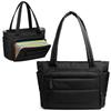Bolsa para Professor Yarwo, Grande Capacidade, Bolsa de Visita, Armazenamento para Laptop, Leve, Perfeita para o Trajeto Diário, Escola, Viagem e Negócios, Preta