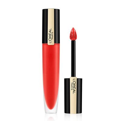 Paris Lip Rouge Signature 113 Red Liquid Matt Wasserfest L'Oreal