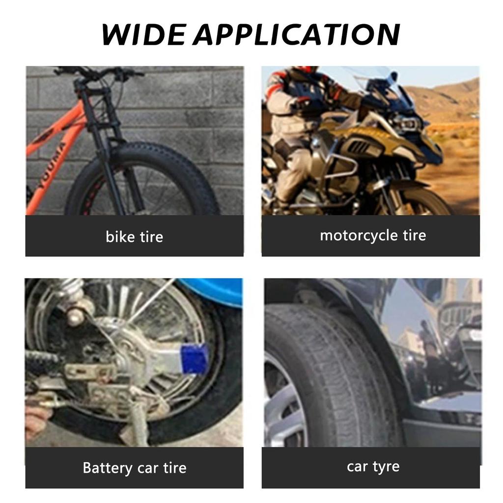 5PCS Heavy Duty Pry Bar Set High-Strength Auto Motorbike Tyre Spoon Suitable for Bike Bicycle Tire Repair