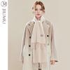 JIUMU Women's Cashmere-Blend Winter Scarf