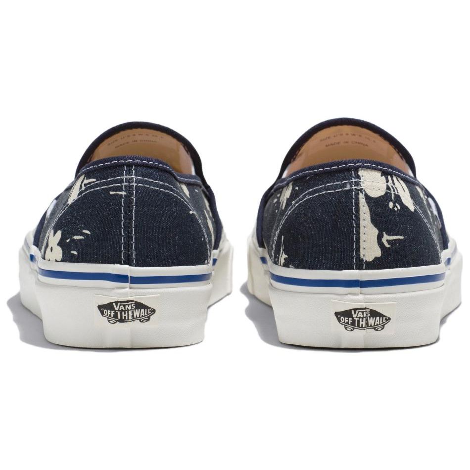 Vans Slip-On Low Top Skate Shoes Unisex Sneakers Blue White VN0005UPNVY1