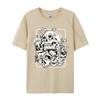 Skull Morel Mushrooms Mycologist Goth Mushroom Art T Shirts Men Normal Clothes T-Shirt Round Neck Pure Cotton