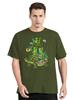 Magic Mushrooms Alien Psychedelic Tshirt Unisex Harajuku Japanese Designer Tshirts Unisexs Unisexs Clothes Oversized T Shirt