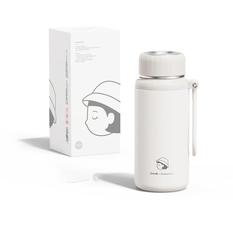 

Zaowujie White Moonlight L7-650 Insulated Thermos Cup