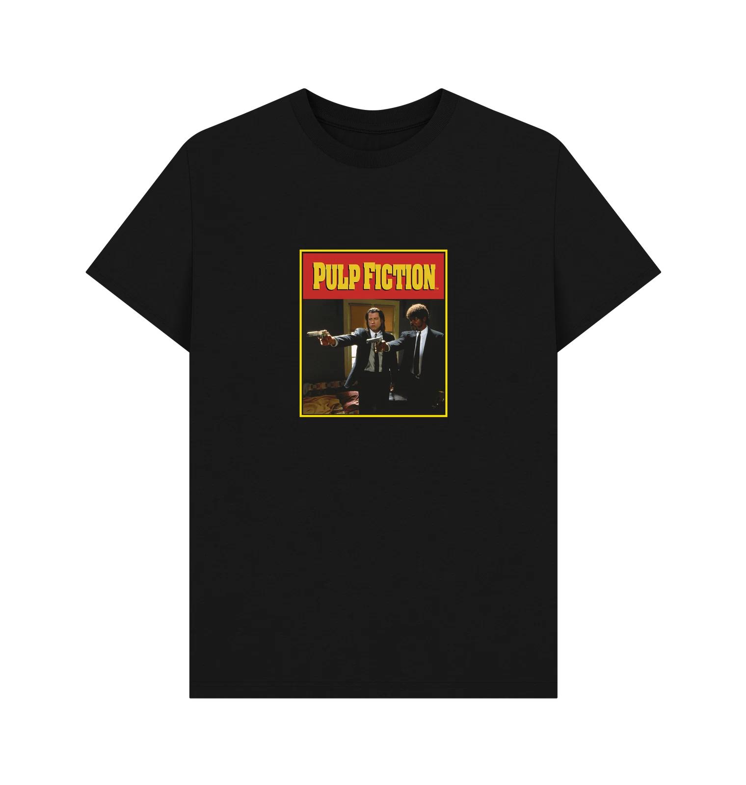 PREMIUM OFFICIAL Pulp Fiction Pulp Fiction Jules Black Unisex T-Shirt XL