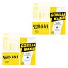Gorilla Waxing 28-Pack All-in-One Zero-Sticky Wax Strips Self-Waxing Set (2 Sets)