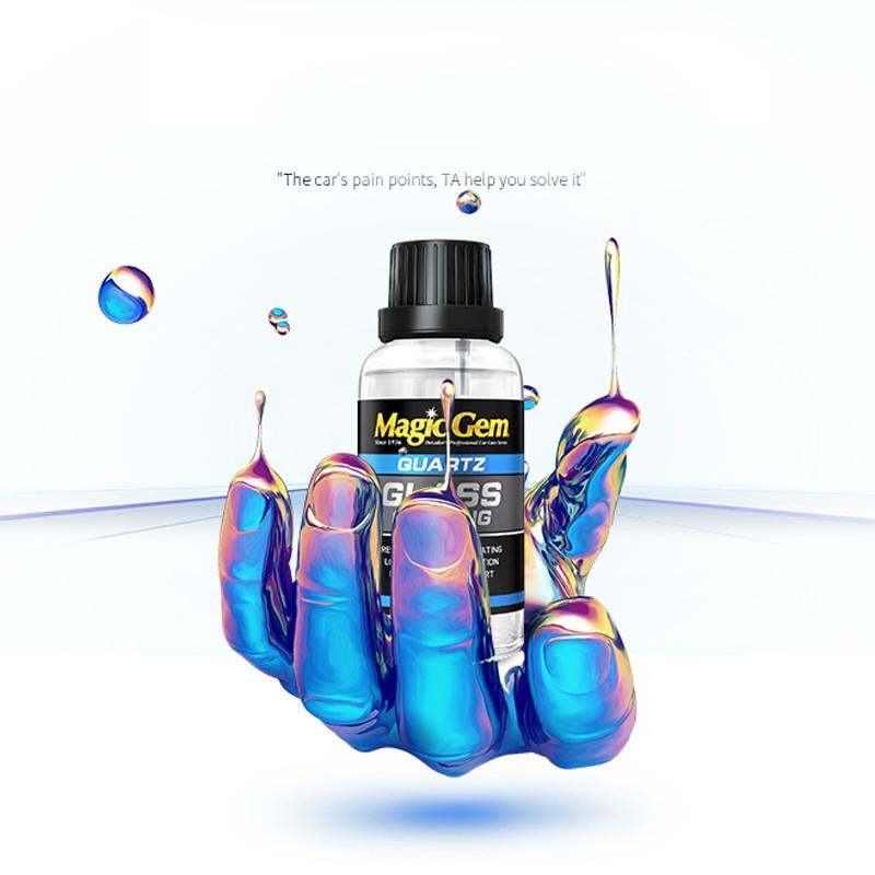 30ml Car Ceramic Coating Protective Foil Care Super Hydrophobic Coating Liquid Glass For Car Windshield Glass