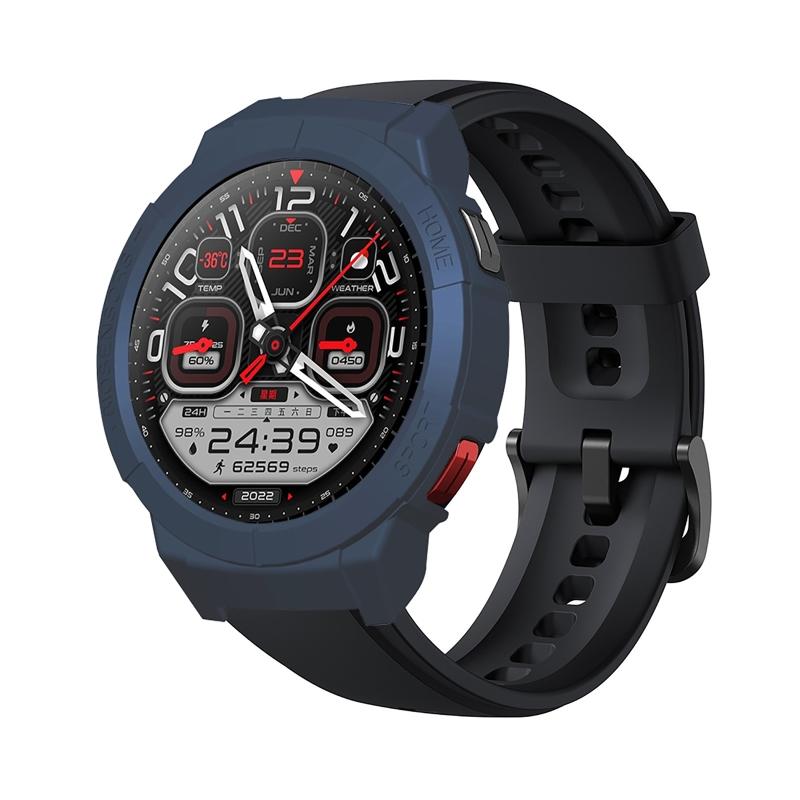 Adequado para mibro gs assista luva protetora leve durável proteção de habitação dura-shell à prova de choque capa de caso de pc