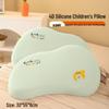 Children's Silicone Neck Support Pillow – Soft Sleep Aid for Ages 3+ (Set of 2)