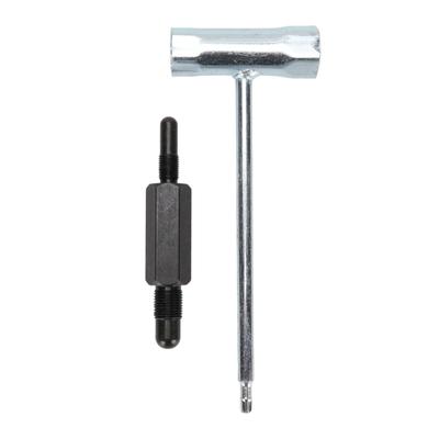 Motorlu Testere Anahtarı Çelik Motorlu Testere Anahtarı Piston Durdurma Aleti ile Volan Debriyaj Sökme Aleti için