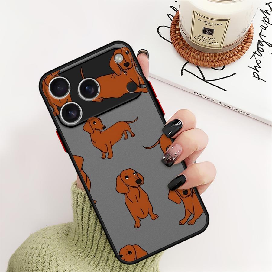 Interesting Dachshunds Case for iPhone 12 16e 15 Plus 11 17 16 Pro Max 17 Air XS 13 Mini 14 Back Phone Cover