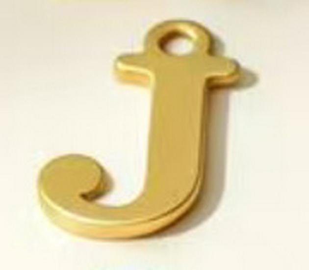 DIY Jewelry Accessories: 26 Alphabet Titanium Steel Pendants for Bracelets, Necklaces, Handmade Charms