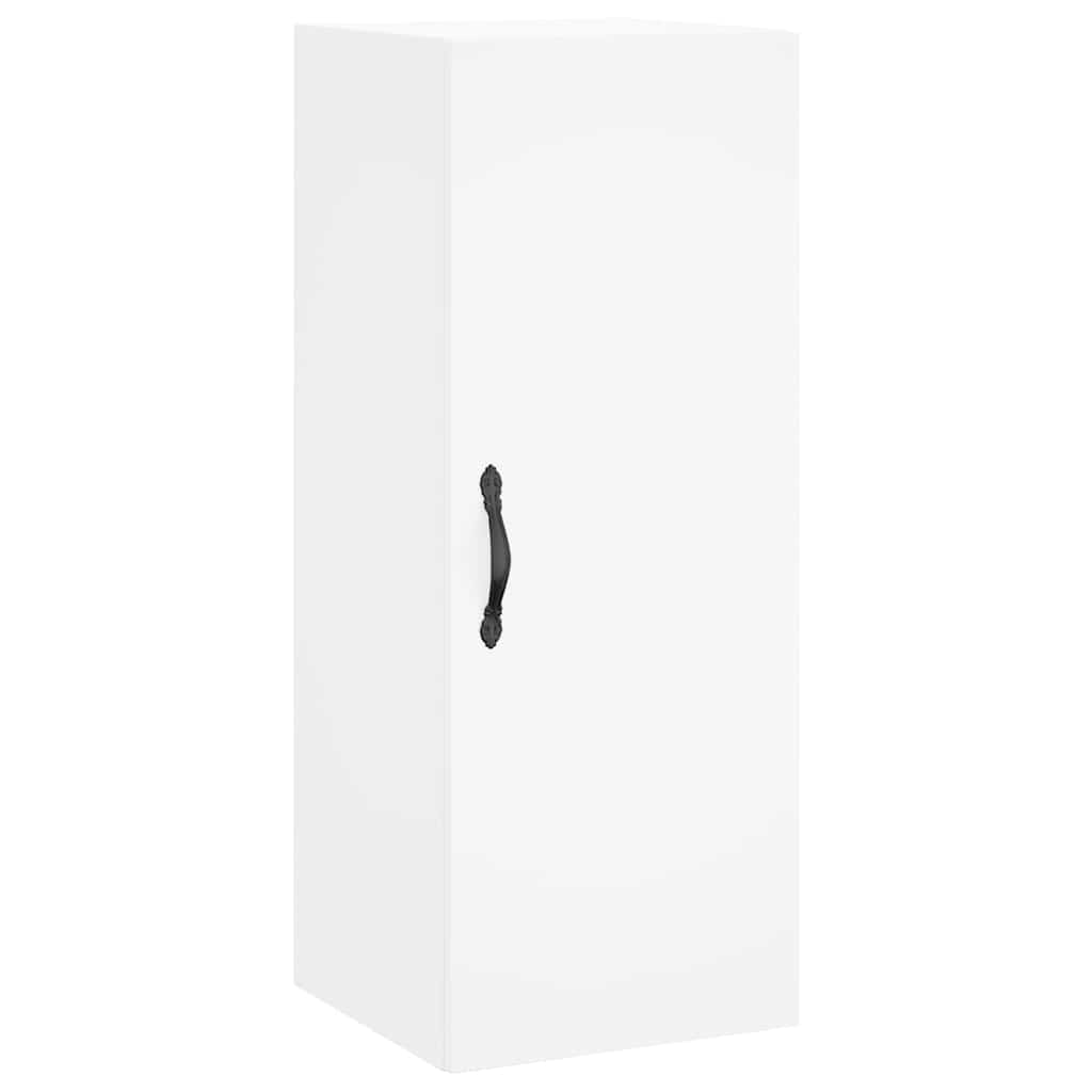 Highboard White 34.5 x 34 x 180 cm Particleboard