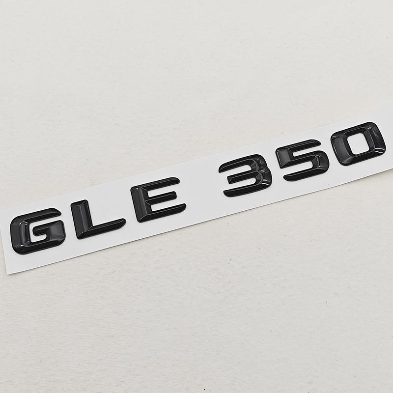 3D ABS Car Letters Logo GLE320 GLE350 Rear Trunk Badge Sticker Emblem For Mercedes Benz GLE Class GLE 320 GLE 350 Accessories