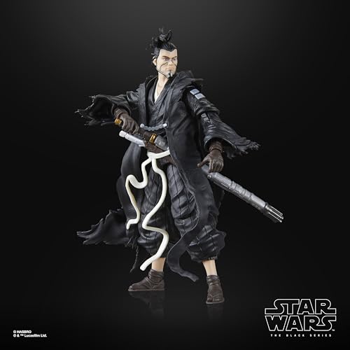 Hasbro Star Wars Black Series Ronin, Star Wars: Visions Premium Collectible 15cm Action Figure G0896, Authentic