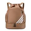 Women's Large Capacity Sports Drawstring Backpack with Shoe Compartment - Ideal for Basketball, Football, and Gym Use