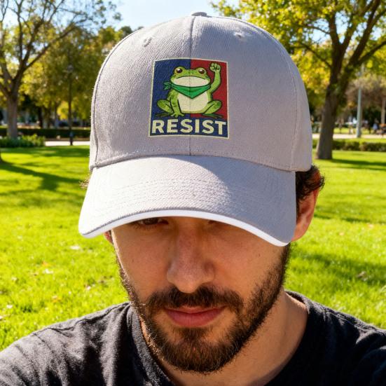 Men Baseball Hat Embroidered Pattern Adjustable Camping Cap Compact Wide Design Outdoor Activity Hat