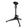 Adjustable Microphone Stand Desktop Tripod Mini Portable Mic Stand Holder Mic Clip Holder Bracket Lightweight For Live