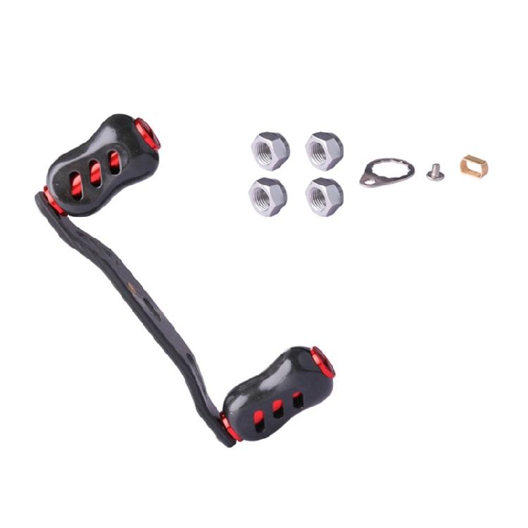 Universal Fishing Reels Handle Light weights Fishing Reels Replacement Part красный