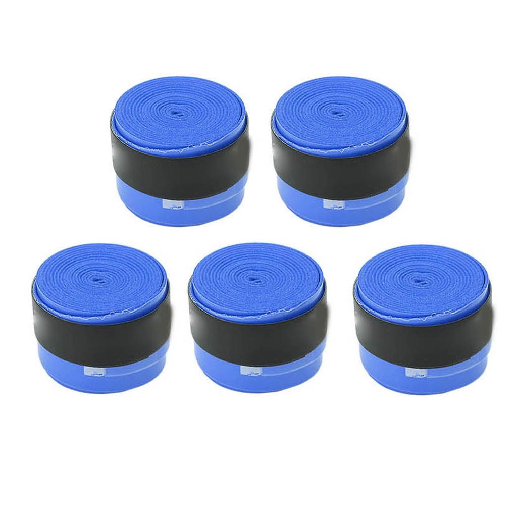 5PCS Bow Riser Handle Grip Tape Sweat Absorption Archery Anti Skid Band Wrapped for Compound Recurve Bow Blue