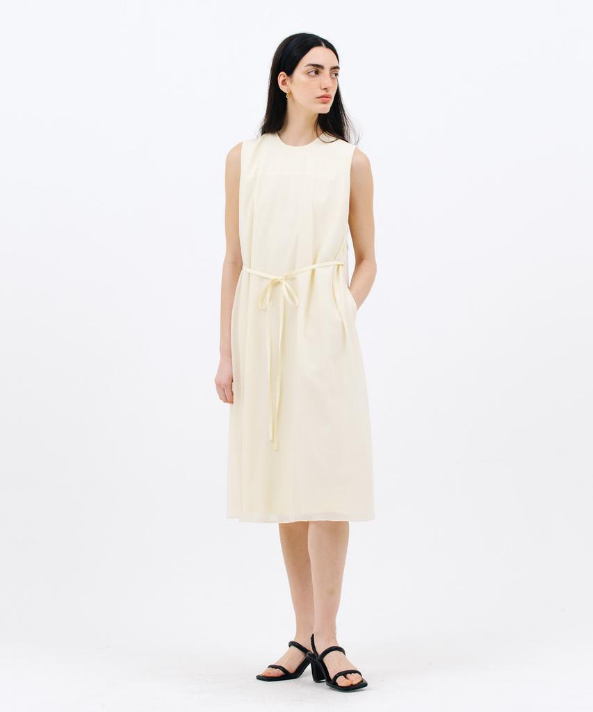 JUN BY JUN K Yoru Layered Dress_Lemon Butter