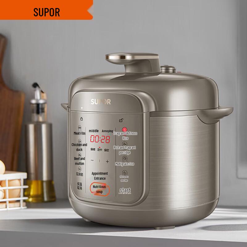 SUPOR 6L Smart Electric Pressure Cooker CN plug (adapter included)