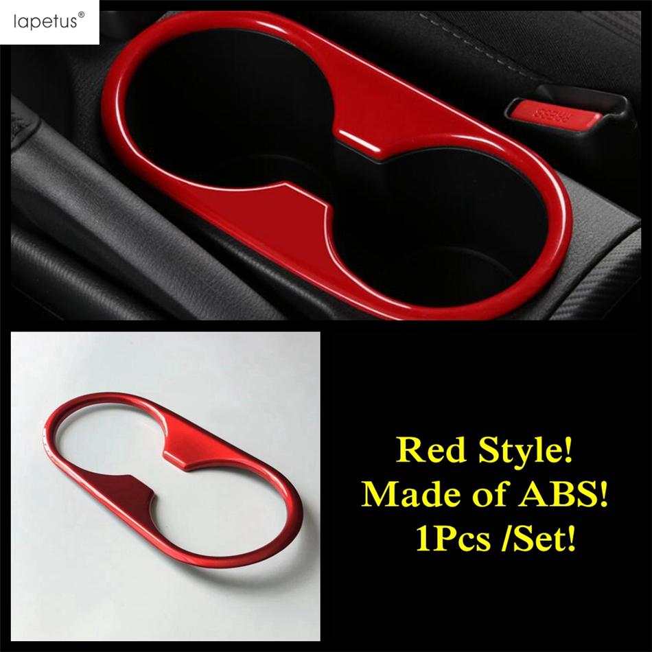 Gear Shift Panel / Dashboard AC Air Vent / Water Cup / Steering Wheel Cover Trim For Mazda CX-3 CX3 2016 - 2024 Red Accessories