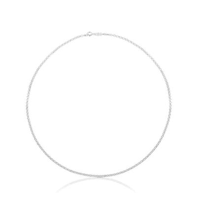 TOUS Silver Chain Choker with Balls 50cm / 511900530