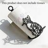 Cute Cat Paper Towel Stand, simple design for countertop placement, durable and budget-friendly kitchen storage