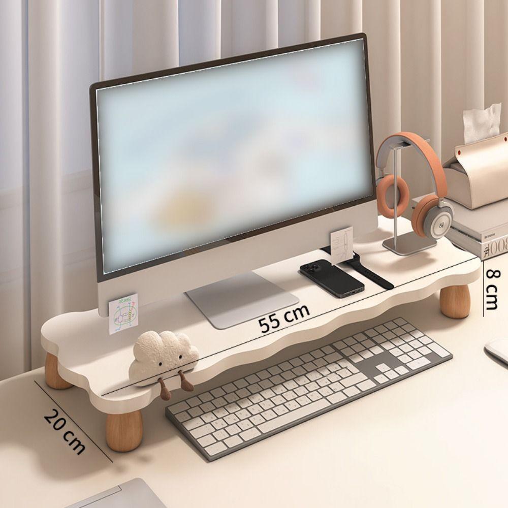 Comfortable Viewing Height Desktop Computer Heightening Rack Laptop Height Increasing Holder Home