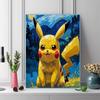 Sky Pikachu 100% Round Full Drill 5D DIY Diamond Painting Embroidery Cross Stitch Rhinestone Décor