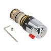 Thermostatic Mixer Valve Repair Kit Cartridge Intelligent Saving Temperature Range Valve Handle 0.1-0.5Mpa Brass