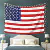Large American Flag Tapestry Patriotic Stars and Stripes Wall Hanging Red White Blue Soft Fabric Decor for Living Room Bedroom