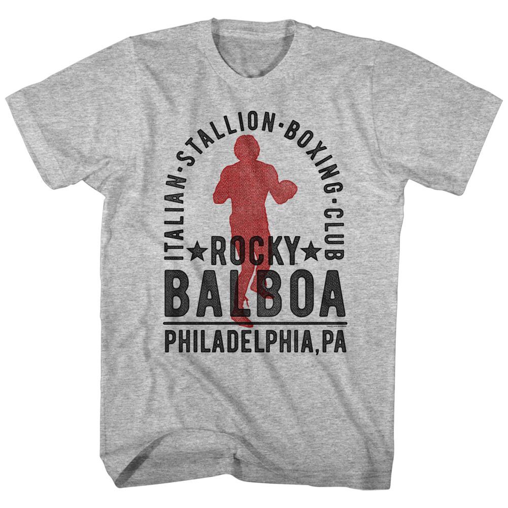Rocky Movie Italian Stallion Boxing Club Rocky Balboa Philadelphia Men T Shirt S