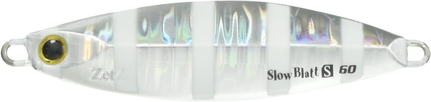 

Palms Metal Jig Lure Slow Brat Zebra Glow R-230