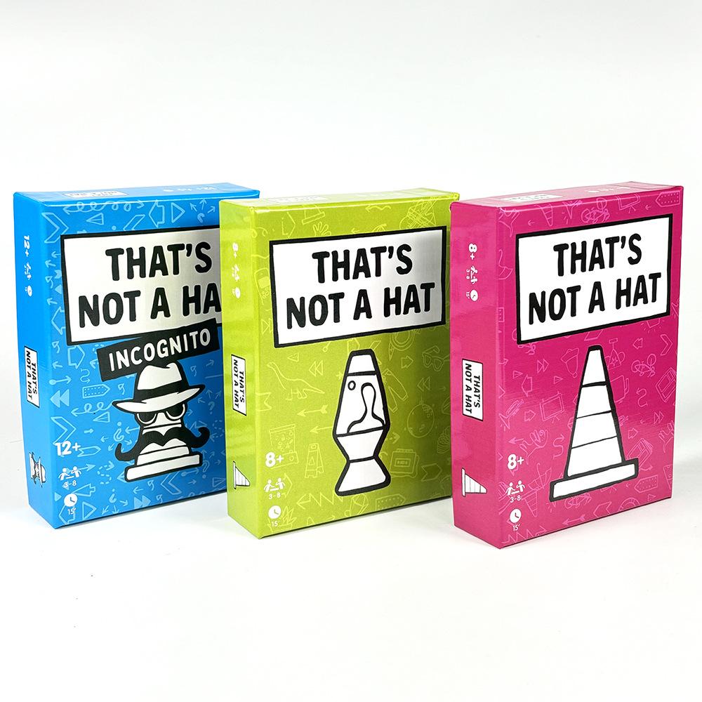 To nie jest kapelusz: Karciana gra imprezowa - Szybka wysyłka!