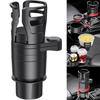 4 In 1 Car Cup Holder Expander Adapter Universal Car Phone Drink Bottle Stand Rack W/ 360° Rotating Vehicle Water Cup Holder