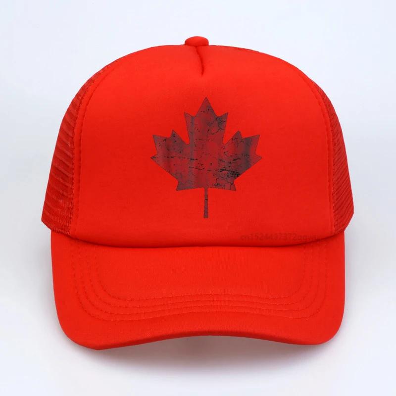 

Hot Unisexs baseball cap for Women Mesh Breathable snapback hat CANADA printing Maple Leaf bone cap gorras casual casquette Adjustable