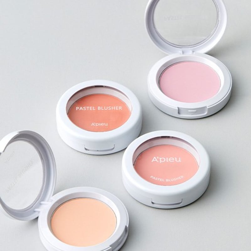 [Apieu] Pastel Blusher 6 types (Choose 1)