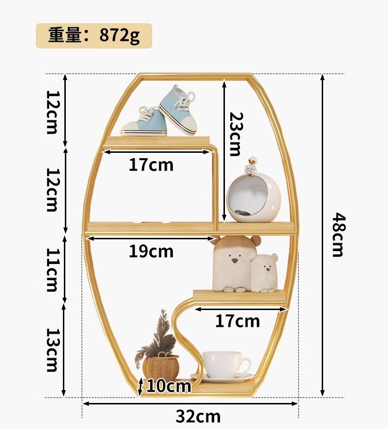 Iron Wall Shelves Simple Wall Storage Display Shelf Books Corner Living Room Organizer Room Decorations Interior Accessories
