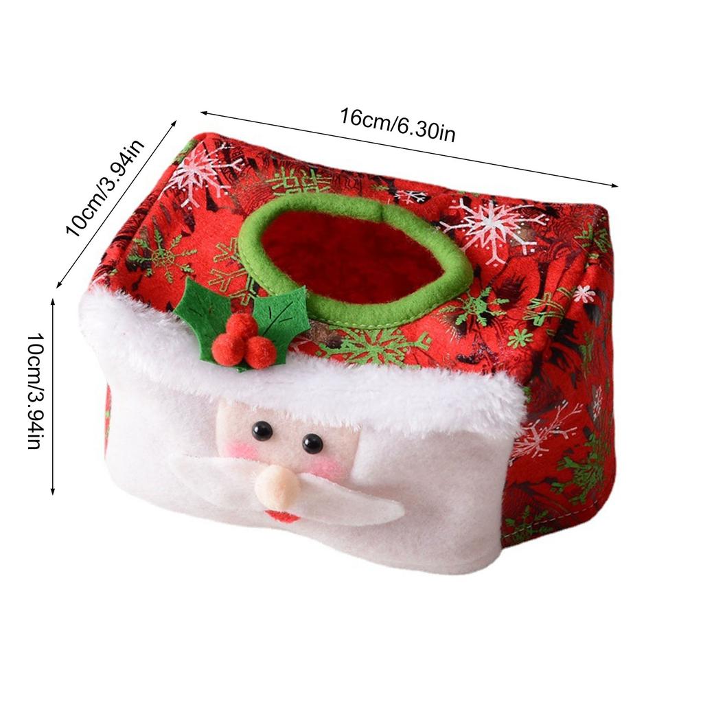 Eleganter Weihnachts-Seidenpapier-Umschlag, charmanter Weihnachtsmann-Seidenpapier-Umschlag-Papierspender für Weihnachtsfeiern und Heimdekorationen