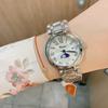 New Temperament Roman Disc Calendar Quartz Watch Fashionable Niche Steel Band Casual Ladies Watch