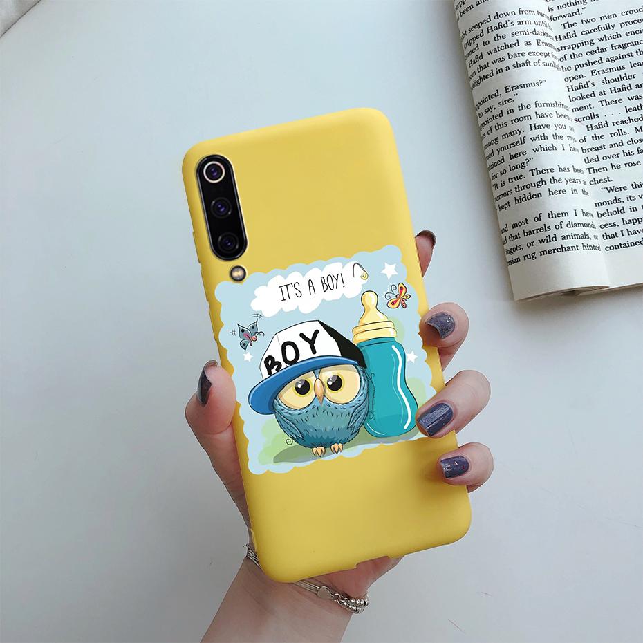 For Xiaomi Mi 9 SE Mi 9 Lite Case Soft Flower Painted Silicone TPU Cover Phone Case For Xiomi Xiaomi Mi 9 Mi9 SE Lite 9SE Cases